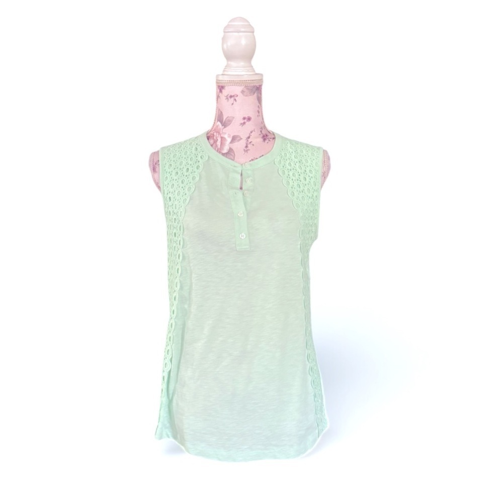 J.crew Mint Green Tank Top
